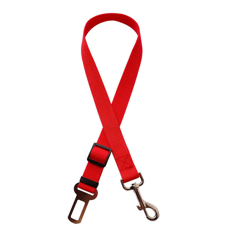 Adjustable Pet Car Seat Belt Harness Clip for Dog Safety - Puppy Toy House
