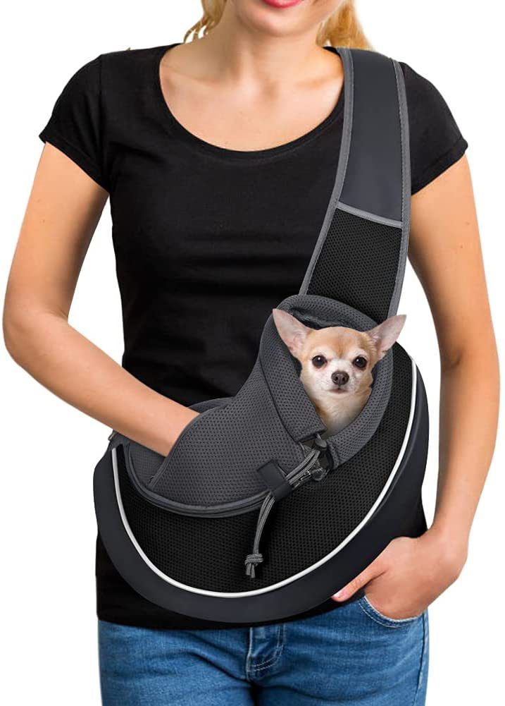 Portable Crossbody Pet Carrier Bag for Dogs and Cats Outdoors - Puppy Toy House