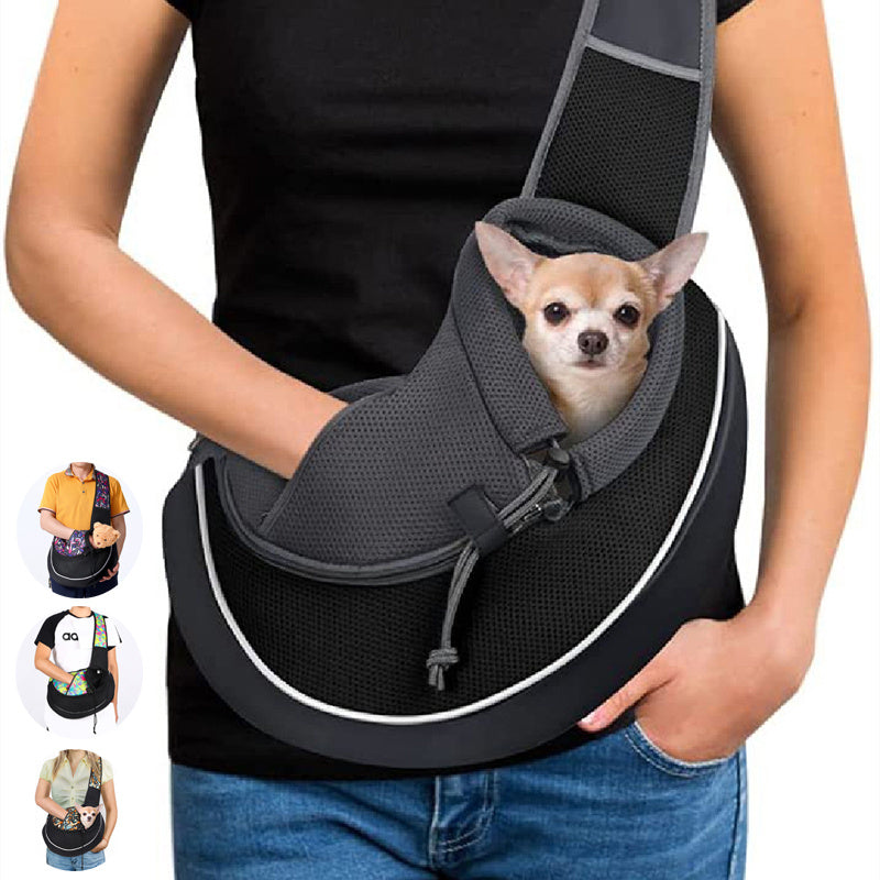 Portable Crossbody Pet Carrier Bag for Dogs and Cats Outdoors - Puppy Toy House
