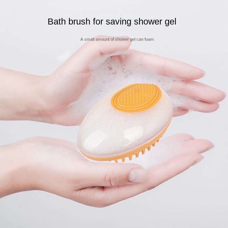 2-in-1 Soft Silicone Pet Bath Brush and Massage Comb - Puppy Toy House