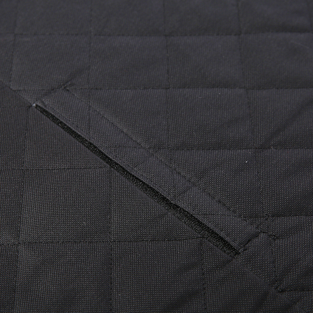 Dog Car Seat Cover Hammock with Mesh, Zipper, and Pocket - Puppy Toy House