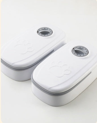 Smart Automatic Pet Feeder with Timer and Stainless Steel Bowl - Puppy Toy House