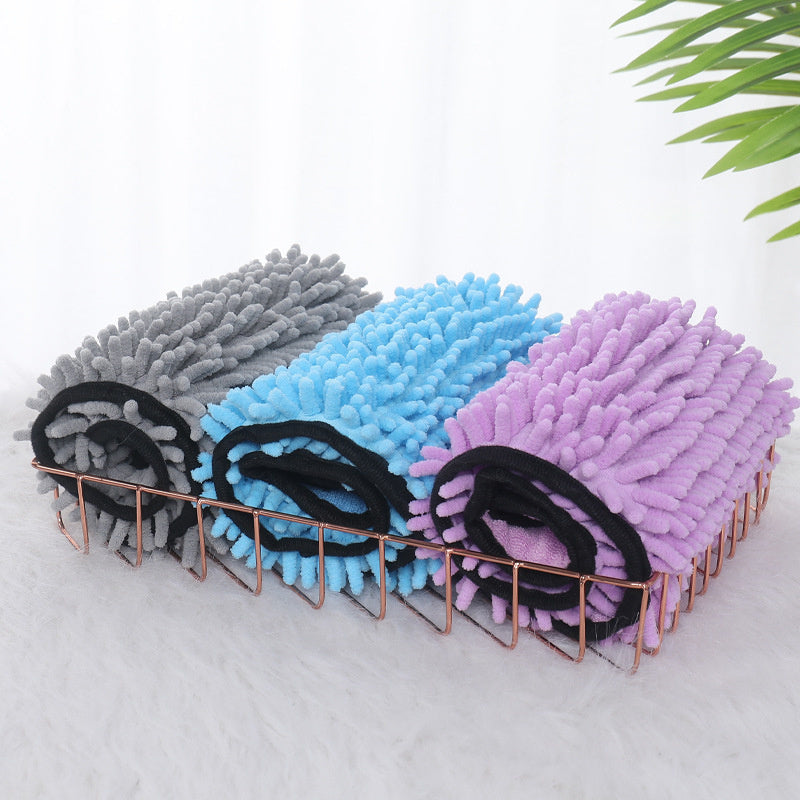 Super Absorbent Quick-Drying Microfiber Bath Towel for Dogs & Cats - Puppy Toy House