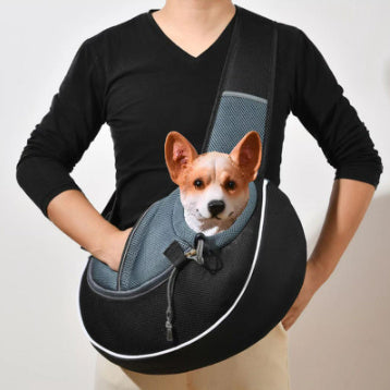 Portable Crossbody Pet Carrier Bag for Dogs and Cats Outdoors - Puppy Toy House