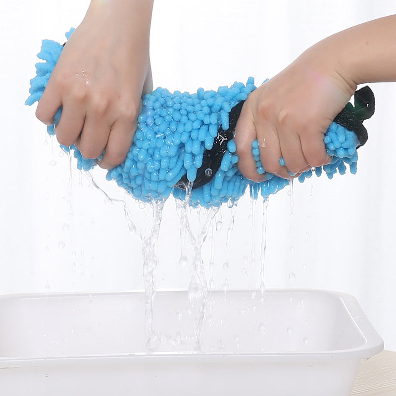 Super Absorbent Quick-Drying Microfiber Bath Towel for Dogs & Cats - Puppy Toy House