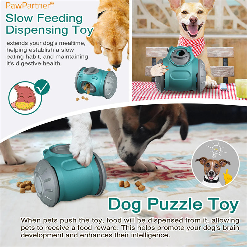 Interactive Dog Tumbler Toy Slow Feeder for Training and IQ - Puppy Toy House