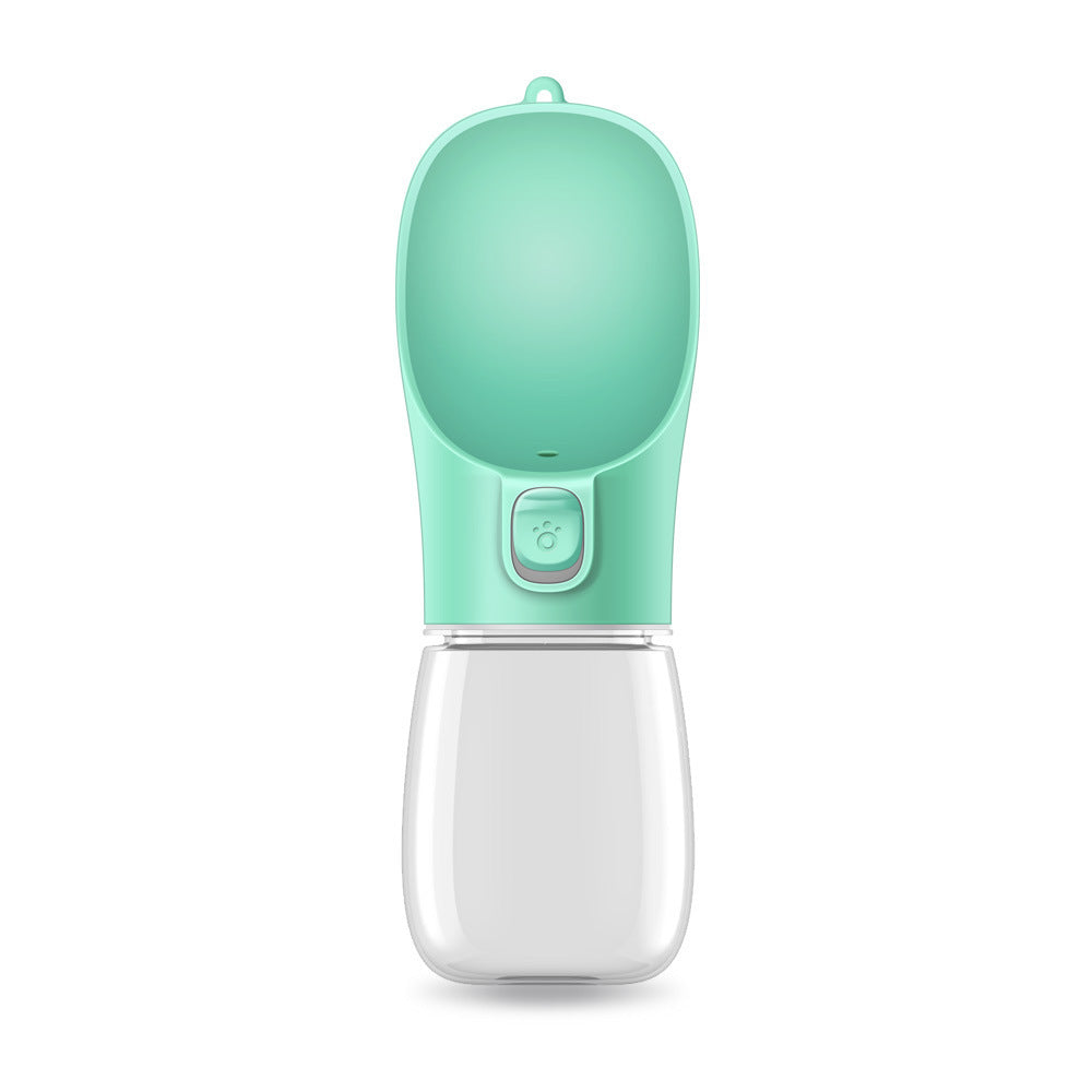 Portable Leakproof Dog Water Bottle with Foldable Bowl, 800ml Capacity - Puppy Toy House