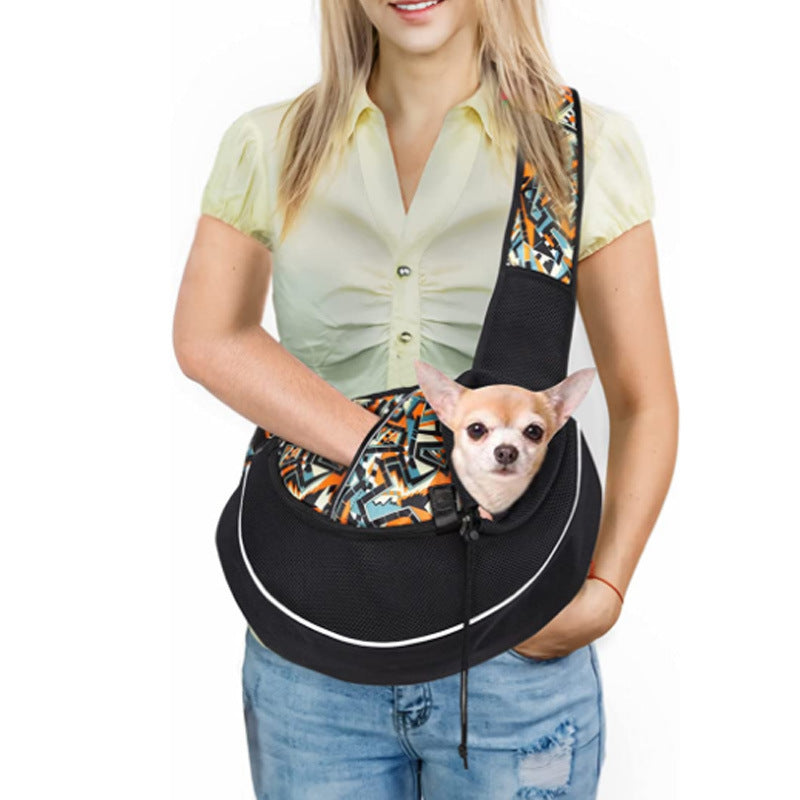 Portable Crossbody Pet Carrier Bag for Dogs and Cats Outdoors - Puppy Toy House