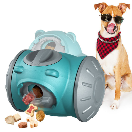 Interactive Dog Tumbler Toy Slow Feeder for Training and IQ - Puppy Toy House