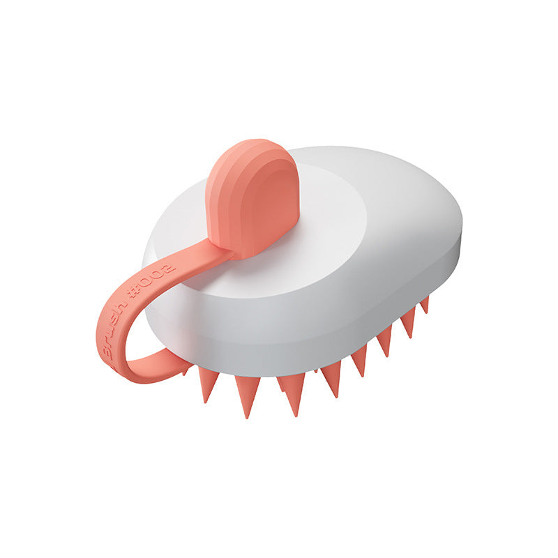 Soft Silicone Pet Hair Remover and Massage Brush for Bathing - Puppy Toy House