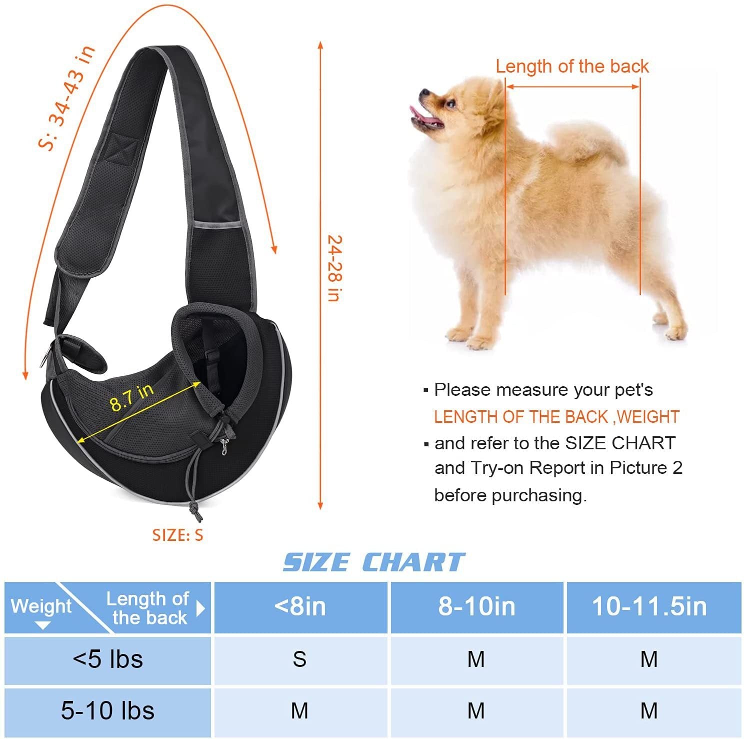 Portable Crossbody Pet Carrier Bag for Dogs and Cats Outdoors - Puppy Toy House