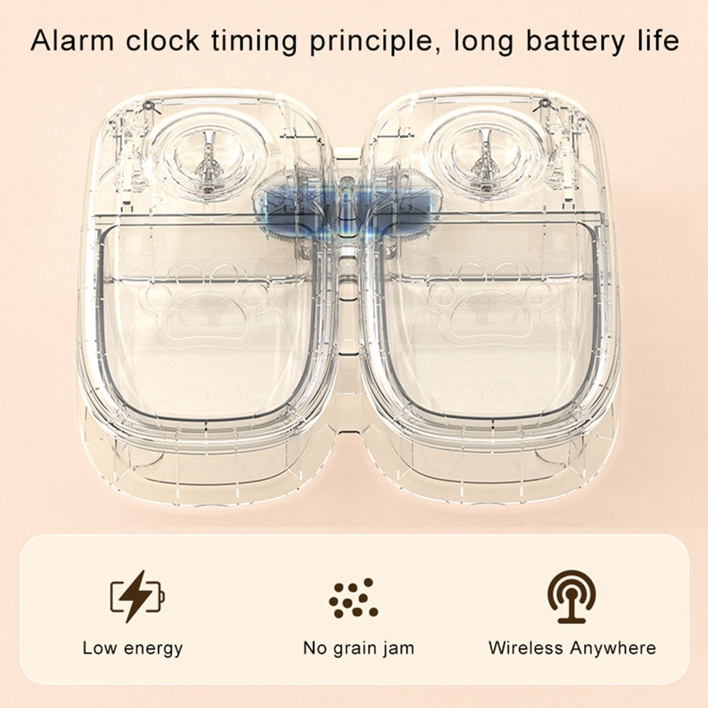 Smart Automatic Pet Feeder with Timer and Stainless Steel Bowl - Puppy Toy House